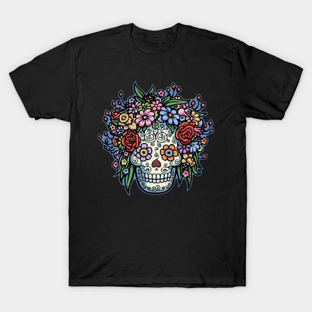 Flower Head Edra T-Shirt by kbilltv